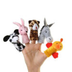 عروسک انگشتی حیوانات مزرعه