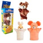 عروسک نمایشی حیوانات جعبه ای