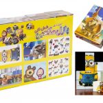 پازل مکعبی 6 وجهی 12 تکه سلفونی