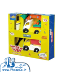 اچار به دست بیل مکانیکی و کمپرسی