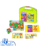 مکعب های تصویری (اشنایی با جانوران) 12 مکعب