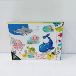 پازل 2 قطعه اشنایی با حیوانات دریا (2070)