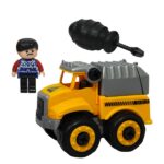 تکتاز ماشین حمل زباله (پکیج توری)