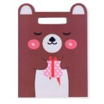 دفتر نقاشی فانتزی خرس قهوه ای