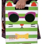 دفتر نقاشی فانتزی گربه سبز