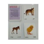 کارت پازل آموزشی حیوانات و بچه هاشون