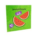 اولین رنگ آمیزی من میوه ها