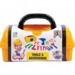 ست ابزار زرد جعبه ای