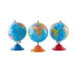 کره جغرافیا سایز 35 سانتی متر پایه فلزی