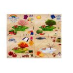 جورچین روی هم چین چهار فصل (Four Season Layered Puzzle)