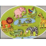 پازل چوبی حیوانات جنگل