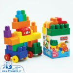 آجره 14 قطعه ماشین ( بساز و بازی کن )