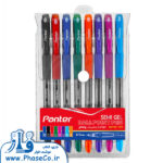 خودکار 8 رنگ 0.7 میل مدل سمی ژل semi gel پنتر