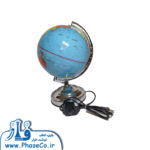 کره جغرافیایی سایز 20 سانتی متر کلاسیک چراغدار کد 107