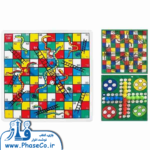 منچ و مارپله پارچه ای بازین