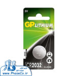 باتری سکه ای CR2032 جی پی