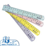 خط کش 20 فلزی رنگی و فانتزی الپر