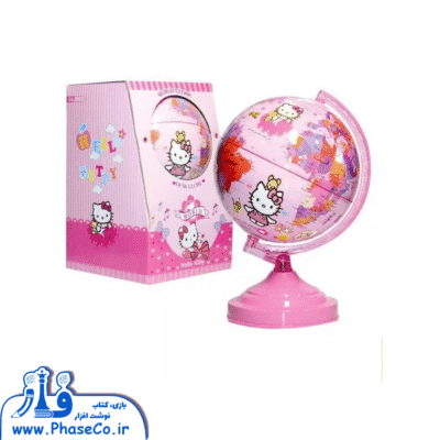 کره جغرافیایی سایز 20 فانتزی چراغدار کد 108