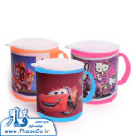 لیوان درب دار فانتزی 8865