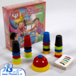 دست چین دو نفره زنگ دار