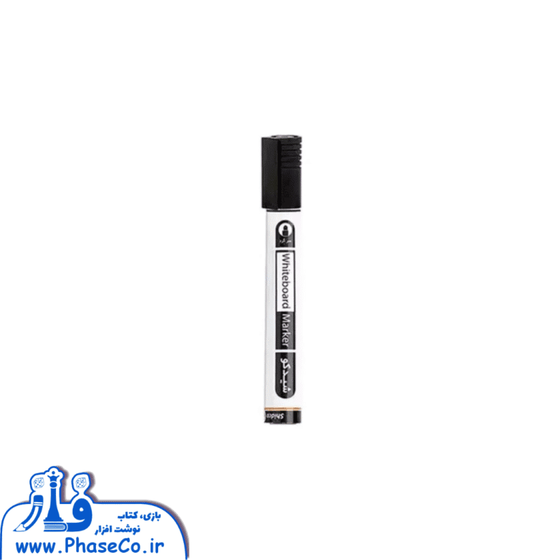 ماژیک وایت برد گرد مشکی - Image 1