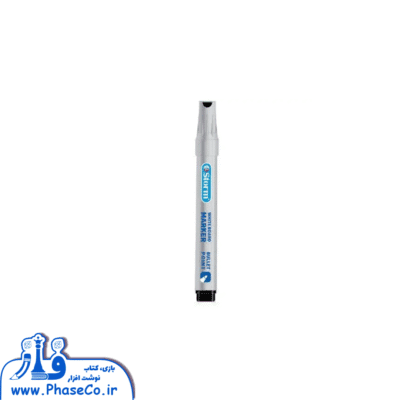 ماژیک وایت برد گرد مشکی کد HL-340771