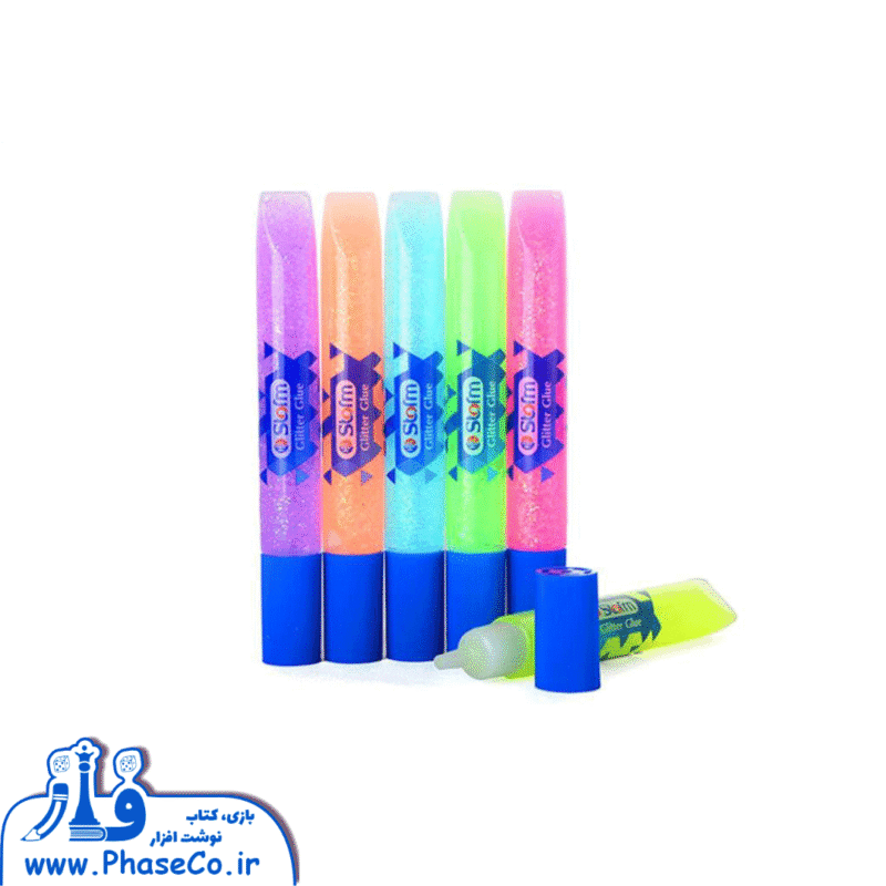 چسب اکلیلی بسته ای 6 رنگ پاستلی کد HL-609 - Image 1