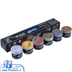 گواش 6 رنگ متالیک استورم کد HL-500206