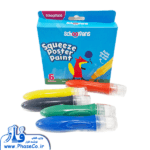 گواش 6 رنگ قلمی با نوک براش کد 92423