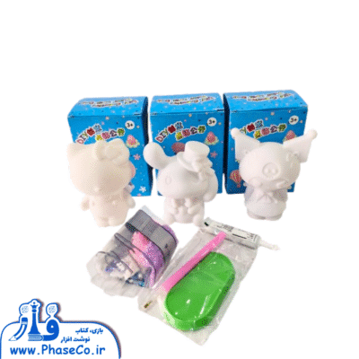 مجسمه الماسی کودکانه کرومی، کیتی و سگ – مدل 97844-03