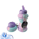 قمقمه سیلیکونی تاشو طرح کهکشان – مدل 9326-1