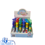 خودکار فشاری 10 رنگ دایناسور کد FB9247