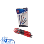 روان نویس نوک 0.7 میلی متر مدل فشاری قرمز