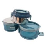 ظرف غذا استیل 2 طبقه کد 206 - Image 2