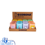 جا قلمی تمام فلزی طرح دار پاستلی