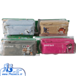 جامدادی سه زیپ چرمی کد 109