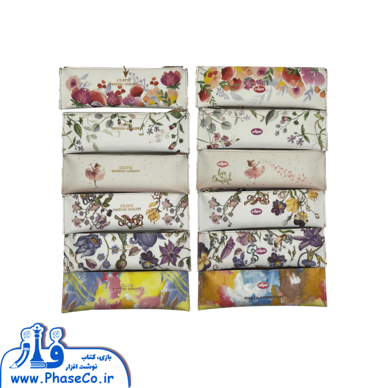 جامدادی چرم جعبه دار طلقی کد 704 - Image 2