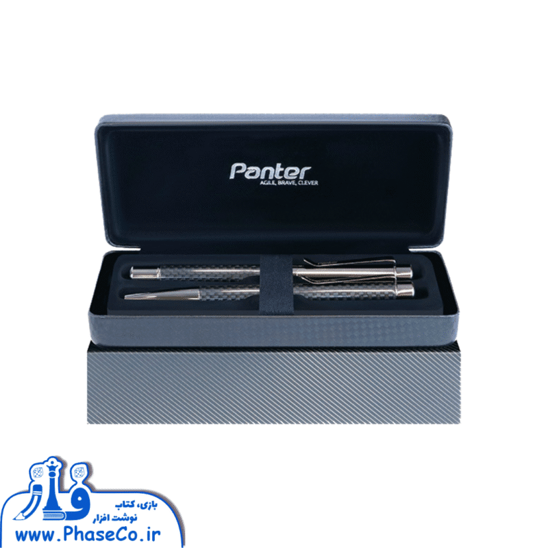 خودکار کادویی دو عددی Carbon Black body - PL102 - Image 1