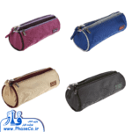 جامدادی سه زیپ دو جیب استوانه ای کد 1244 - Image 5