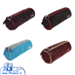 جامدادی سه زیپ دو جیب استوانه ای کد 1244 - Image 4