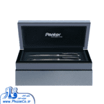 خودکار کادویی دو عددی Carbon Black body کد PL103