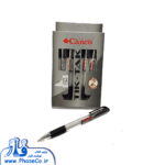 خودکار فشاری نوک 1 میلی متر مشکی مدل تیک تاک گریپ دار