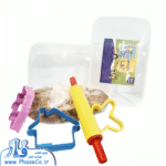 گل رس با ابزار