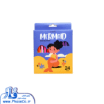 ماژیک نقاشی 24 رنگ پاپلی کد 501005