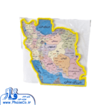 نقشه ایران پایه دار