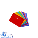 پوشه دکمه دار ضخامت 150 میکرون سایز A4