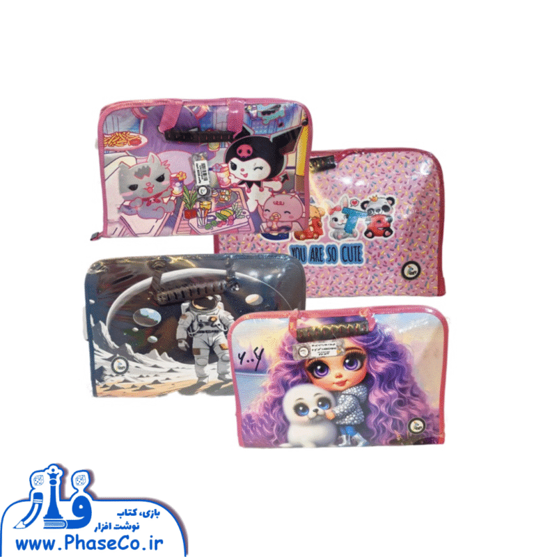 کیف دسته دار طرح دار عروسکی کد 6006 - Image 1