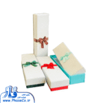 جعبه کادویی مستطیل باریک درب سفید سری BOX37