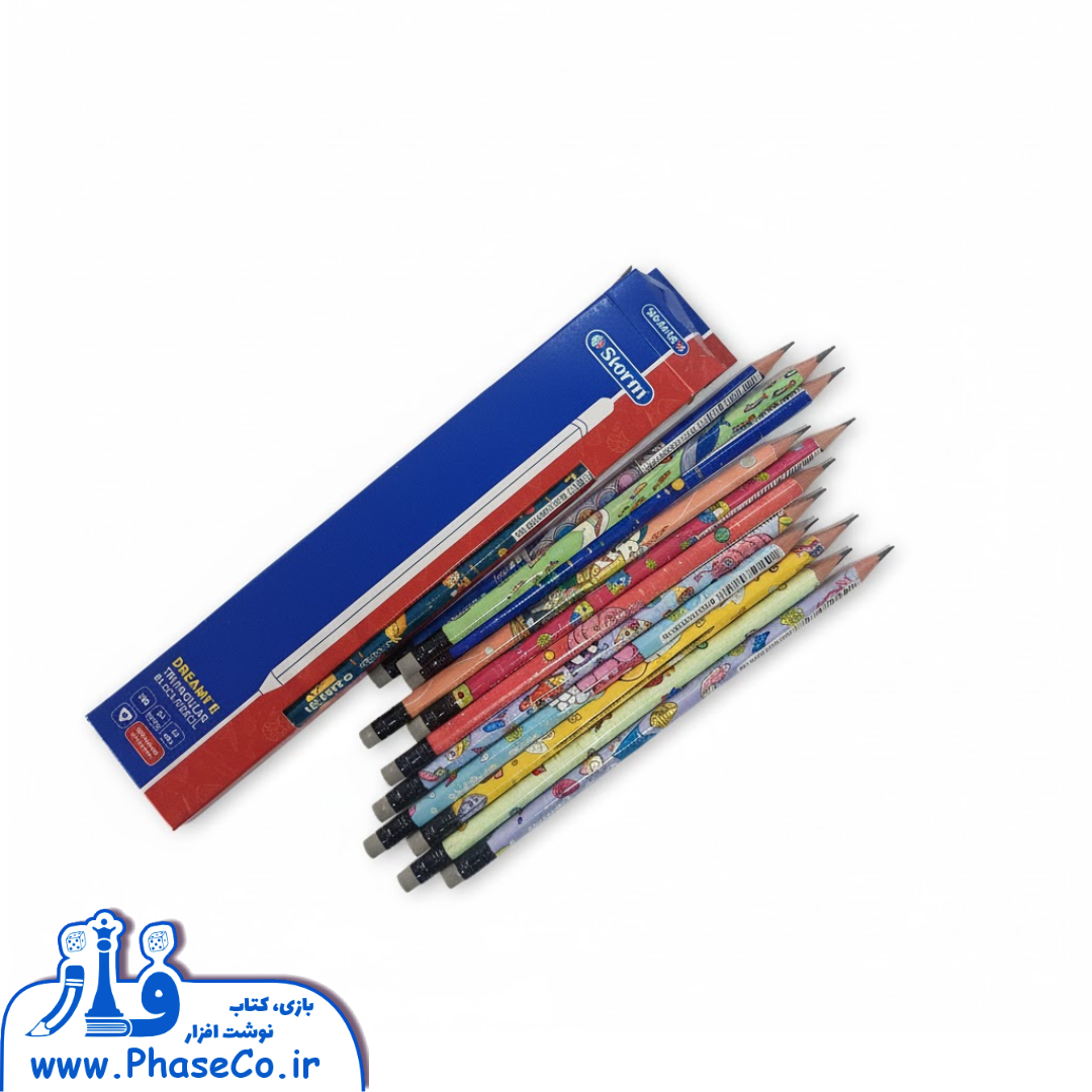 مداد مشکی سه گوش پاک کن دار مدل DERAMY I کد HL-310302 مداد مشکی سه گوش پاک کن دار مدل DERAMY I کد HL-310302 - Image 1