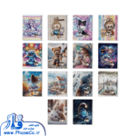 دفترچه یادداشت جلد سخت سایز متوسط کد 182